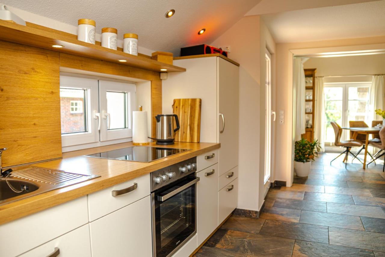 Reetdach Ostfriesenhaus Villa Sudbrookmerland ภายนอก รูปภาพ